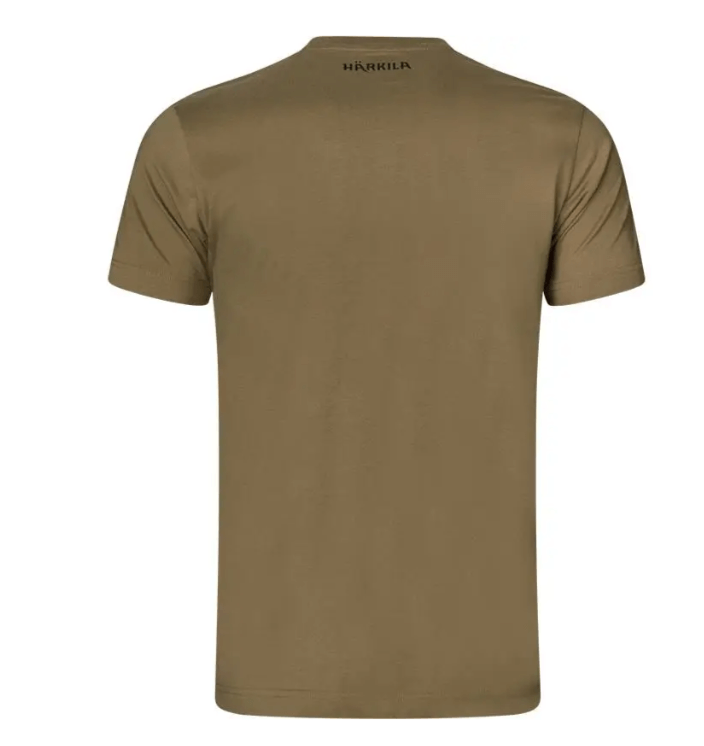 Футболка Harkila logo band S/S Олива Фото 3